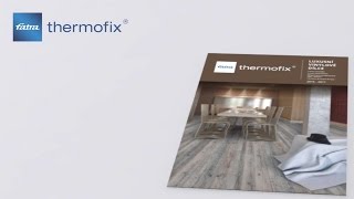 Application of vinyl flooring Fatra Thermofix  English version [upl. by Eisteb]