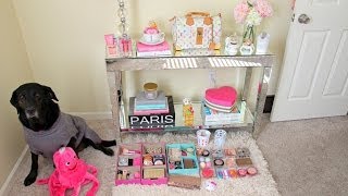 Vlog Makeup Organization Shopping at Target amp Haul [upl. by Kokaras]