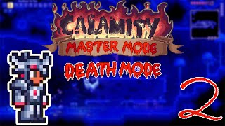 Time to Prepare for Battle  Terraria Master Mode Calamity Death Mode Episode 2 [upl. by Rufford470]