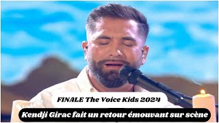 The Voice Kids 2024  Kendji Girac fait un retour émouvant sur scène [upl. by Ammon210]