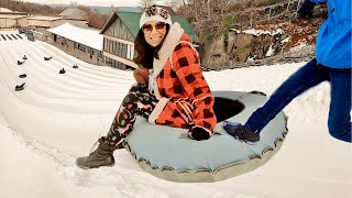 Ober Mountain Snow Tubing  Gatlinburg Tennessee [upl. by Burny386]