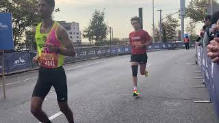 NYRR Finishing Line Staten Island Half Sunday October 132024 StatenIslandHalf halfmarathon [upl. by Oleic]