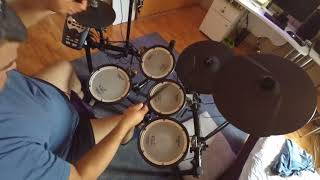 Angry again  Megadeth drum cover [upl. by Jilli]