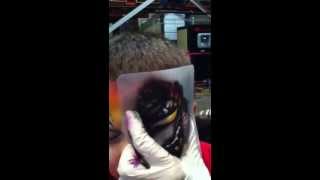 Airbrush Facepainting with StencilEyes [upl. by Mogerly]