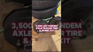 175x675” Northstar 10x875” Bolt Pattern Stud Pilot Trailer Wheel Part  075670 [upl. by Cayla418]