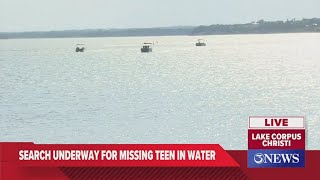 DEVELOPING Search underway for 17yearold at Lake Corpus Christi [upl. by Adelaja]