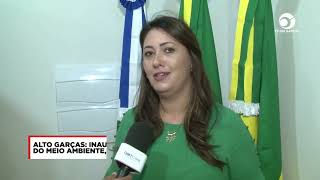 ALTO GARÇAS INAUGURAÇÃO DA SEDE DA SEC DO MEIO AMBIENTE CAE E EMPAER [upl. by Ehtnax]