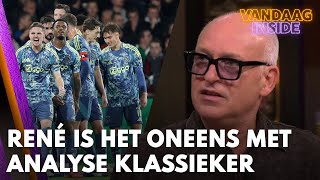 René kan zich niet vinden in ESPNanalyse Feyenoord  Ajax ‘Gelul pleur toch op’  VANDAAG INSIDE [upl. by Macdonald]