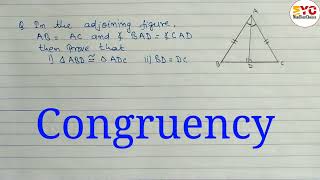 congruence of triangles class 8th  congruence and similarity class 8  congruent of triangles [upl. by Fern]