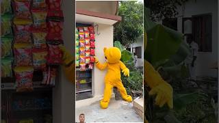 Trady thief prank funny mrcrazy comedy teddy teddybear prank funnyshorts tranding [upl. by Ynar]