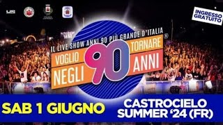 VOGLIO TORNARE NEGLI ANNI 90 trailer IL LIVE SHOW ANNI 90 PIÙ GRANDE DITALIA arriva SABATO 1 GIUGNO [upl. by Hazrit173]