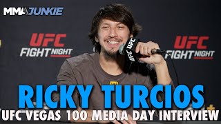 Do You Know What Ricky Turcios is Saying Ahead of CoMain Event Fight  UFC Vegas 100 [upl. by Chita144]