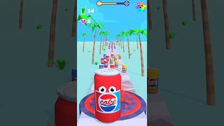 Satisfying Mobile Games 2024  COKE RUN All Levels Max Gameplay Walkthrough Android amp iOS shorts [upl. by Rolyks603]