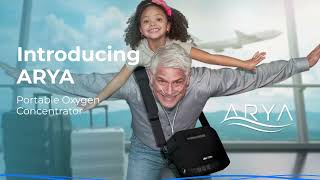 Introducing the ARYA Q Portable Oxygen Concentrator [upl. by Hippel176]