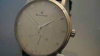 Blancpain Villeret retrograde seconds [upl. by Evangelina904]