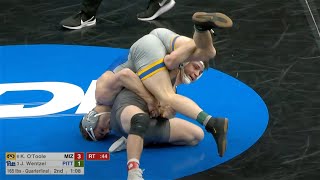 165lbs Jake Wentzel Pitt vs Keegan OToole Missouri [upl. by Panter]