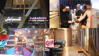 GRAND INAUGURATION OF KABABISH FINE DINE RESTAURANT [upl. by Ssej]