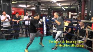 Ruslan Provodnikov Gleasons Open Workout For 614 [upl. by O'Malley344]