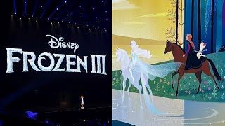 Frozen 3  D23 Concept Art analysis and Plot information [upl. by Adyaj]