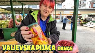 Valjevska pijaca danas CENE FotoVoja Valjevo [upl. by Kernan20]