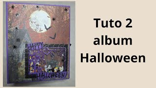 Tuto 2 album HALLOWEEN [upl. by Ettesus]