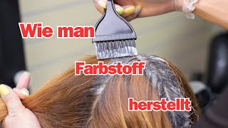 Die beste hausgemachte Haarfarbe die deine grauen Haare abdeckt [upl. by Aicala]