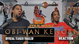 Obi Wan Kenobi Official Teaser Trailer Reaction [upl. by Retswerb864]