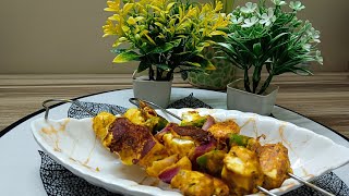 Paneer Tikka  Air Fryer  How to make paneer tikka at home [upl. by Hube]