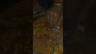 Chicken curry Roti Mummy ka hath ki Ricep food cooking foodie streetfoodchicken chickencurry [upl. by Akihdar619]