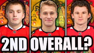 Who Should the Chicago Blackhawks Pick In the 2024 NHL Draft… [upl. by Aniaj669]