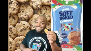 Pillsbury Cinnamon Toast Crunch Soft Baked Cookies MalcolmRichmondVlog [upl. by Schaaff]