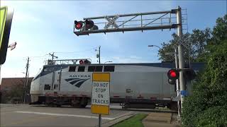 Academy Street Railroad Crossing 1 Cary NC [upl. by Bourn]