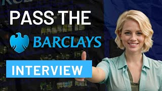 2023 Pass the Barclays Interview  Barclays Video Interview [upl. by Shannan]