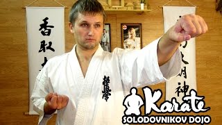 Техника киокушинкай каратэ10 кю Technique Kyokushinkai karate 10 Kyu [upl. by Teyugn529]