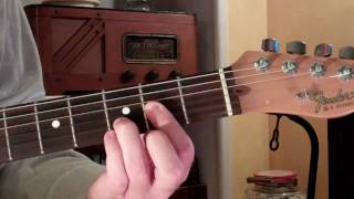 How to Play a DC Chord on Guitar Lesson [upl. by Ytrebil]