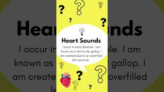 Heart Sounds Quiz [upl. by Reid719]