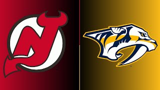 New Jersey Devils vs Nashville Predators  Game 2 NSH Lead 10  119 2024 EHL Livestream [upl. by Mirak]