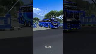 Soeman Pandawa 87 bussid bussimulatorindonesia shortvideo busmania [upl. by Annaj]