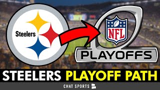 Steelers Playoff Path Updated AFC Playoff Picture  How The Steelers Can Win The AFC North In 2023 [upl. by Odlanyar]