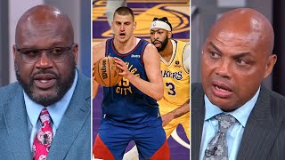 Nuggets Win Game 3 Lakers Go Down 03 in the Series  Inside the NBA [upl. by Rosalinda]