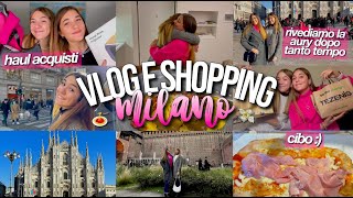 ANDIAMO A TROVARE LA AURY A MILANO💸🏙 vlog e haul shopping [upl. by Ronyar180]