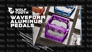 Wolf Tooth Waveform Aluminum Pedals Intro [upl. by Ahsropal300]