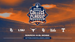 Shriners Childrens College Classic Texas vs LSU [upl. by Geis]