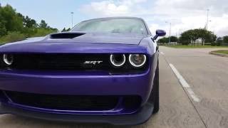 Plum Crazy Purple Hellcat burnout [upl. by Samala]