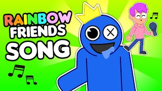 THE RAINBOW FRIENDS SONG 🎵 Official LankyBox Music Video [upl. by Persas238]