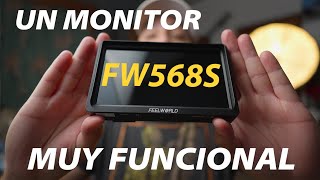 Feelworld FW568S Review en Español  Un monitor muy Funcional [upl. by Aehcsrop]