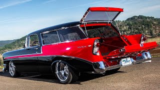 1956 Chevrolet Bel Air Nomad LS3 Pro Touring Build Project [upl. by Sieber]