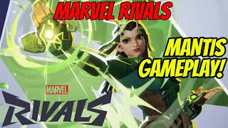 Marvel Rivals Mantis First Look Full Gameplay [upl. by Eneiluj]