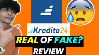 Kredito 24 Loan Website Real Or Fake Kredito 24 Loan Website Review 😰 instantloanapp loanapp [upl. by Aland161]