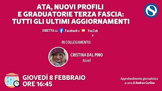 ATA nuovi profili e graduatorie terza fascia tutti gli ultimi aggiornamenti [upl. by Adnawal90]